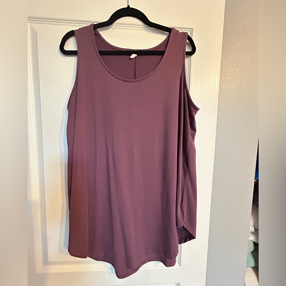 Pink Blush plus/maternity top. 1x